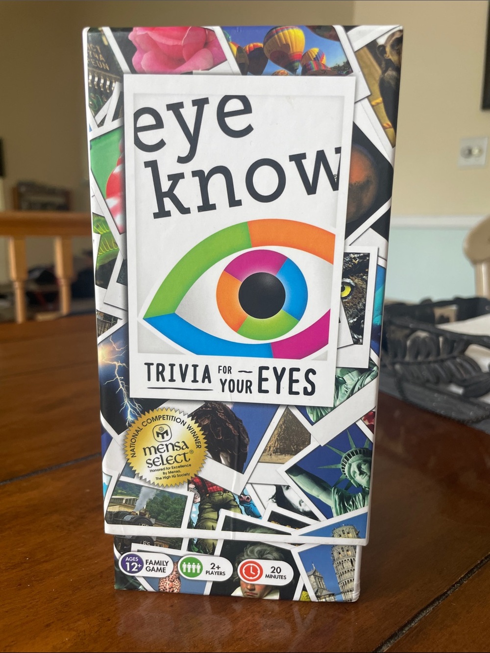 Eye Know Trivia for Your Eyes Game - Colorful Box